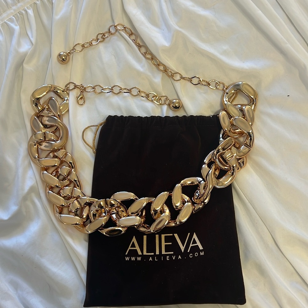 Alieva Gold Fancy belt. Never warn!